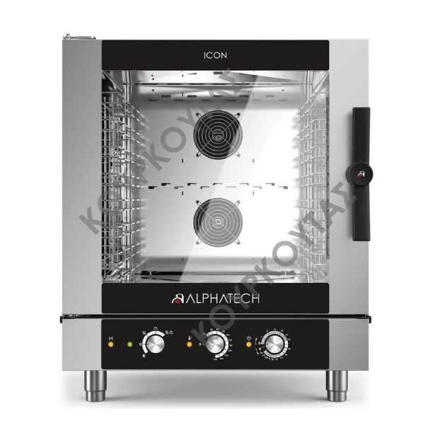 ΦΟΥΡΝΟΣ ΑΕΡΙΟΥ 7 ΘΕΣΕΩΝ ΜΗΧΑΝΙΚΟΣ ICON ICGM071E ALPHATECH
