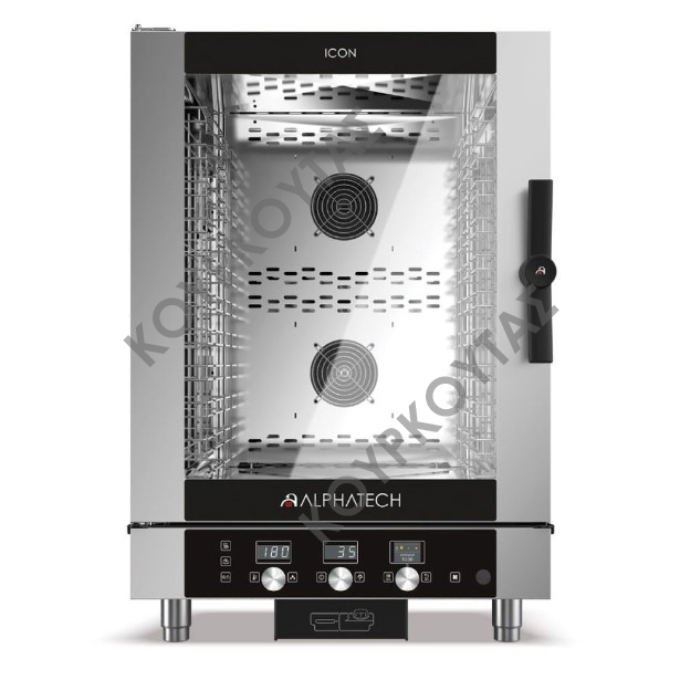 ΦΟΥΡΝΟΣ ΑΕΡΙΟΥ 10 ΘΕΣΕΩΝ ΗΛΕΚΤΡΟΝΙΚΟΣ ICON ICGT101E ALPHATECH