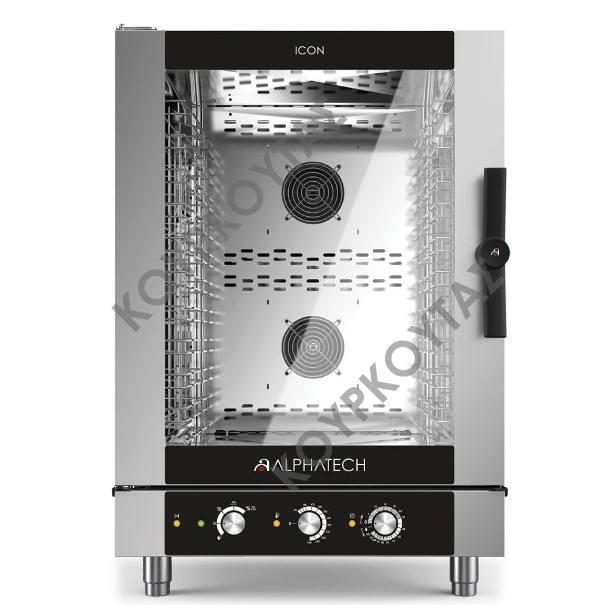 ΦΟΥΡΝΟΣ ΗΛΕΚΤΡΙΚΟΣ 10 ΘΕΣΕΩΝ ΜΗΧΑΝΙΚΟΣ ICON ICEM101E ALPHATECH