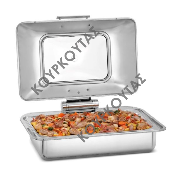 ΜΠΑΙΝ ΜΑΡΙ ΕΠΙΤΡΑΠΕΖΙΟ CHAFING DISH ΓΙΑ GN1/1 & ΠΑΡΑΘΥΡΟ ΕΛΕΓΧΟΥ 500507 BARTSCHER