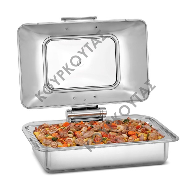 ΜΠΑΙΝ ΜΑΡΙ ΕΠΙΤΡΑΠΕΖΙΟ CHAFING DISH ΓΙΑ GN1/1 & ΠΑΡΑΘΥΡΟ ΕΛΕΓΧΟΥ 500507 BARTSCHER