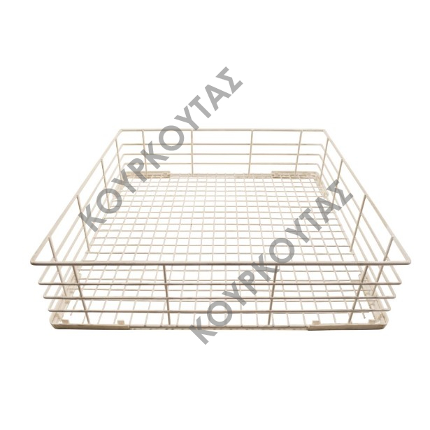 ΚΑΛΑΘΙ ΠΟΤΗΡΙΩΝ ΣΥΡΜΑΤΙΝΟ ΜΕ ΕΝΙΣΧΥΣΕΙΣ 50x50cm 901391 SILANOS