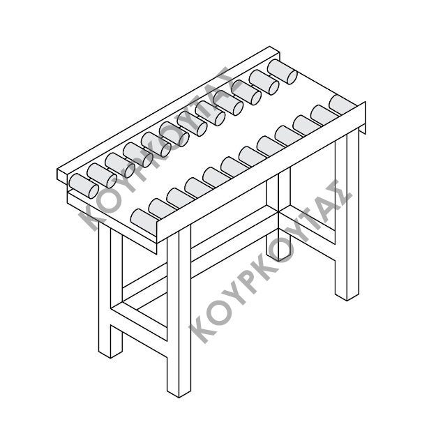 ΡΑΟΥΛΙΕΡΑ ΕΙΣΟΔΟΥ/ΕΞΟΔΟΥ 1100mm 509705 SILANOS
