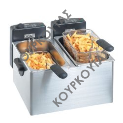 ΦΡΙΤΕΖΑ ΗΛΕΚΤΡΙΚΗ 4+4LT ΔΙΠΛΗ A165112 | MINI III BARTSCHER