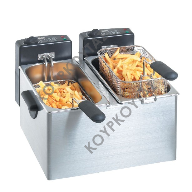 ΦΡΙΤΕΖΑ ΗΛΕΚΤΡΙΚΗ 4+4LT ΔΙΠΛΗ A165112 | MINI III BARTSCHER