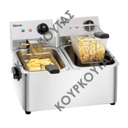 ΦΡΙΤΕΖΑ ΗΛΕΚΤΡΙΚΗ 4+4LT ΔΙΠΛΗ A162412E | SNACK II BARTSCHER