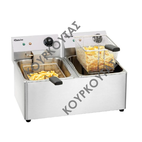 ΦΡΙΤΕΖΑ ΗΛΕΚΤΡΙΚΗ 8+8LT ΔΙΠΛΗ A162812E | SNACK IV BARTSCHER