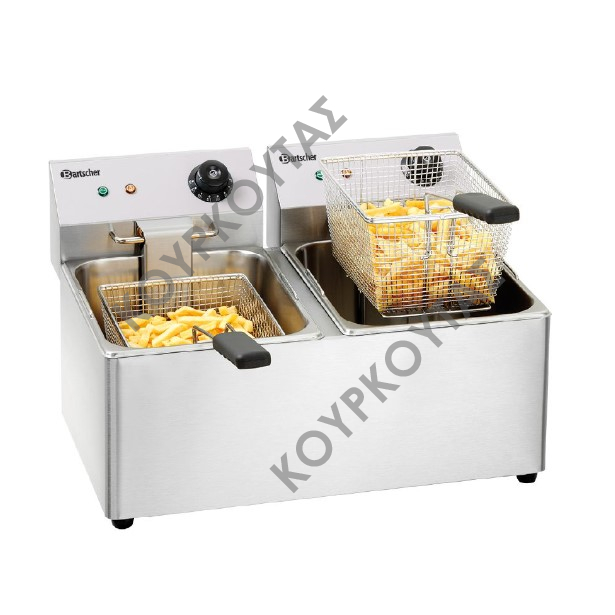 ΦΡΙΤΕΖΑ ΗΛΕΚΤΡΙΚΗ 8+8LT ΔΙΠΛΗ A162812E | SNACK IV BARTSCHER