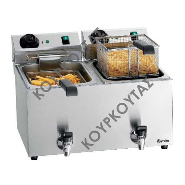 ΦΡΙΤΕΖΑ ΗΛΕΚΤΡΙΚΗ 9+9LT ΔΙΠΛΗ A162829 | MDI SNACK IV PLUS BARTSCHER