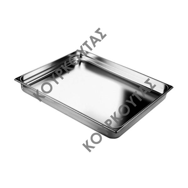 ΣΚΕΥΟΣ GN2/1 INOX 650x530x100mm RONDA