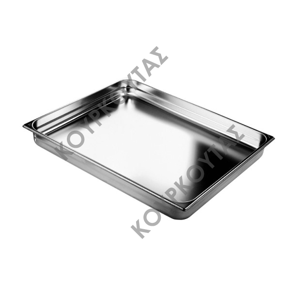 ΣΚΕΥΟΣ GN2/1 INOX 650x530x100mm RONDA