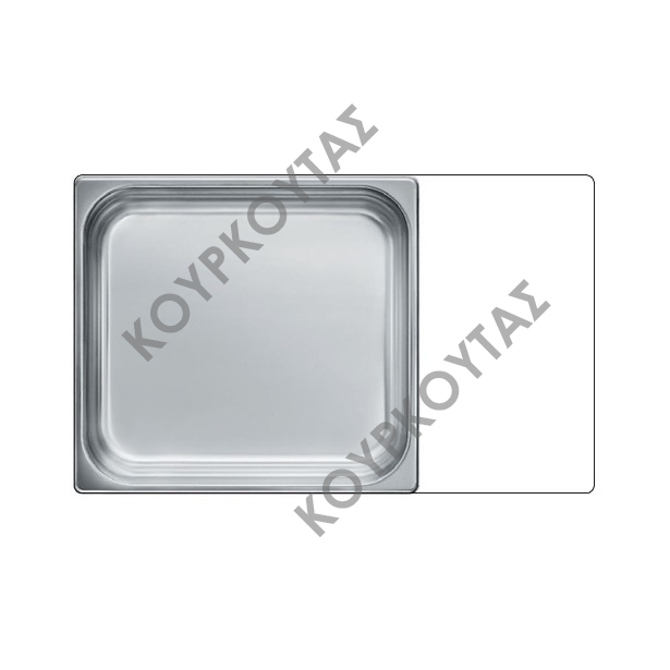 ΣΚΕΥΟΣ GN2/3 INOX 354x325x65mm RONDA