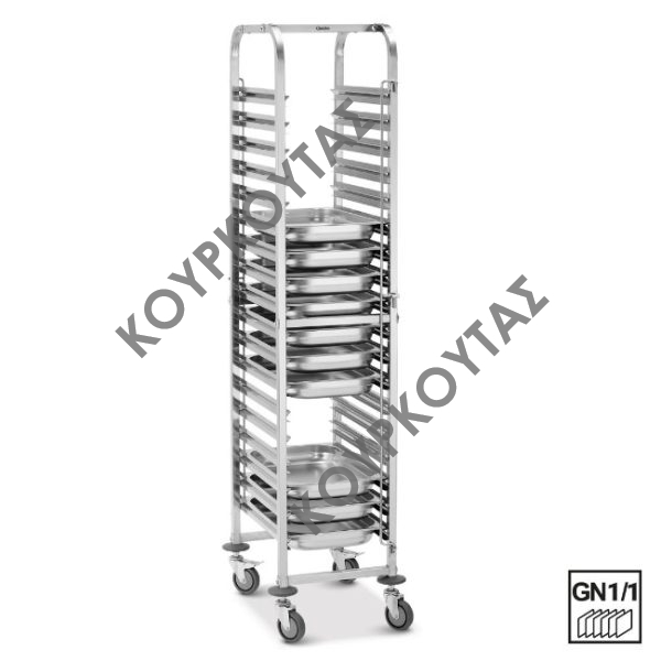TROLLEY 18 ΘΕΣΕΩΝ GN1/1 300181 BARTSCHER