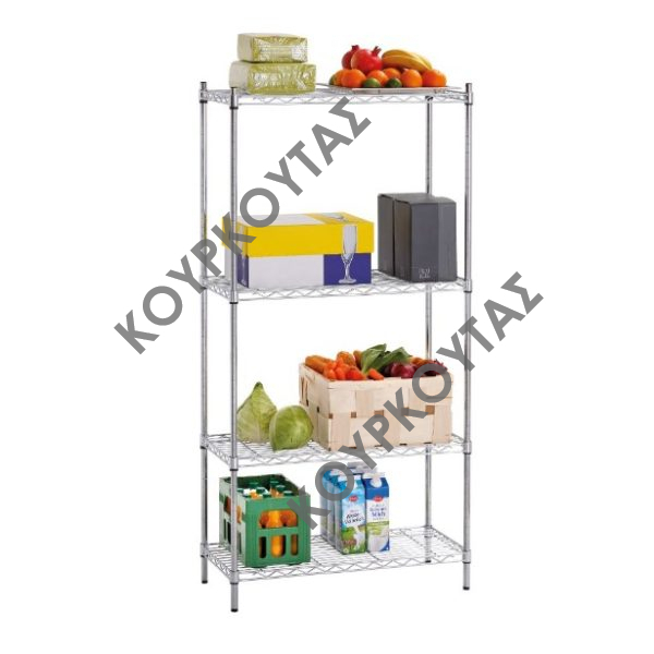 ΡΑΦΙΕΡΑ ΧΡΩΜΙΟΥ 4 ΕΠΙΠΕΔΩΝ 601151 BARTSCHER