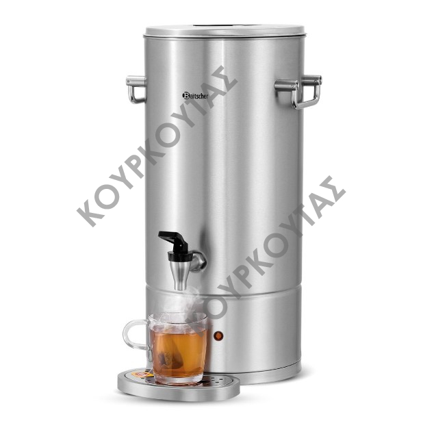 ΒΡΑΣΤΗΡΑΣ ΝΕΡΟΥ 9LT INOX ΜΕ ΔΙΠΛΑ ΤΟΙΧΩΜΑΤΑ 200073 BARTSCHER