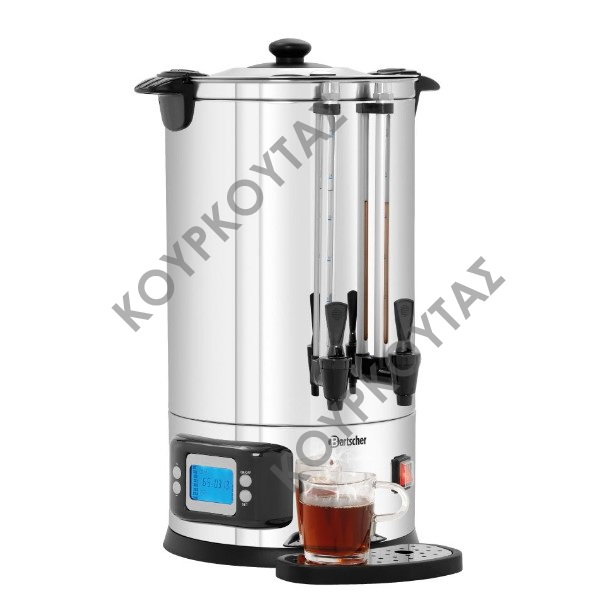 ΒΡΑΣΤΗΡΑΣ ΤΣΑΓΙΟΥ 15LT INOX ΜΕ ΔΙΠΛΑ ΤΟΙΧΩΜΑΤΑ 200128 | D15000 BARTSCHER