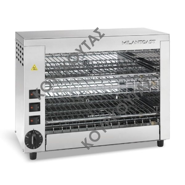 ΦΡΥΓΑΝΙΕΡΑ INOX 6 ΘΕΣΕΩΝ 14055 MILANTOAST