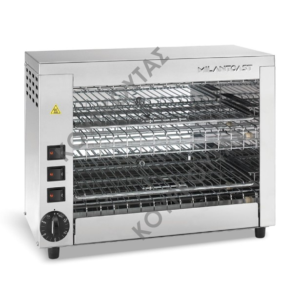 ΦΡΥΓΑΝΙΕΡΑ INOX 6 ΘΕΣΕΩΝ 14055 MILANTOAST