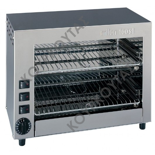 ΦΡΥΓΑΝΙΕΡΑ INOX 6 ΘΕΣΕΩΝ 14050 MILANTOAST