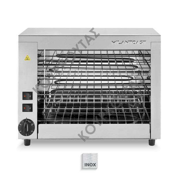 ΦΡΥΓΑΝΙΕΡΑ INOX 9 ΘΕΣΕΩΝ 14071 MILANTOAST