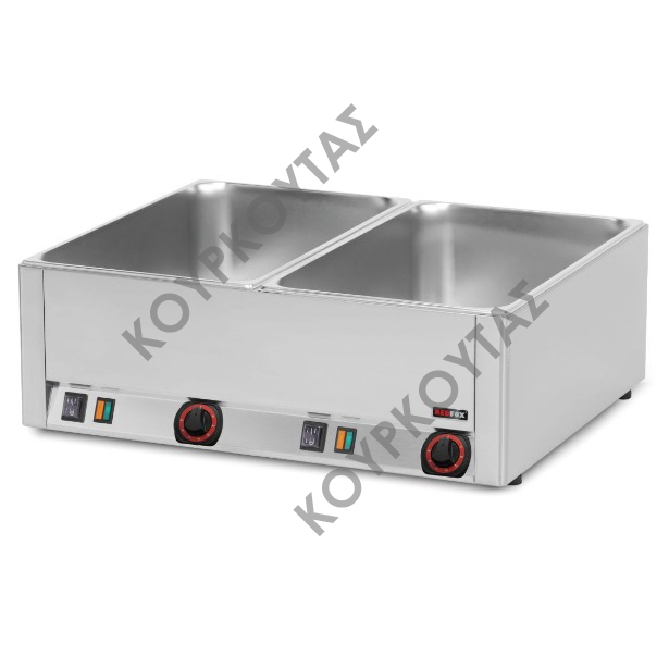 ΜΠΑΙΝ ΜΑΡΙ ΕΠΙΤΡΑΠΕΖΙΟ ΔΙΠΛΟ ΓΙΑ GN1/1 BM2115 REDFOX