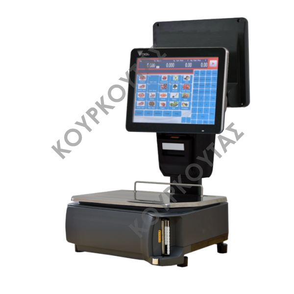 ΖΥΓΑΡΙΑ ΛΙΑΝΙΚΗΣ ΜΕ ΕΚΤΥΠΩΤΗ ΕΤΙΚΕΤΑΣ 15/30KG DIGI RM-5800EV PLUS 10’’