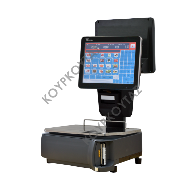ΖΥΓΑΡΙΑ ΛΙΑΝΙΚΗΣ ΜΕ ΕΚΤΥΠΩΤΗ ΕΤΙΚΕΤΑΣ 15/30KG DIGI RM-5800EV PLUS 10’’
