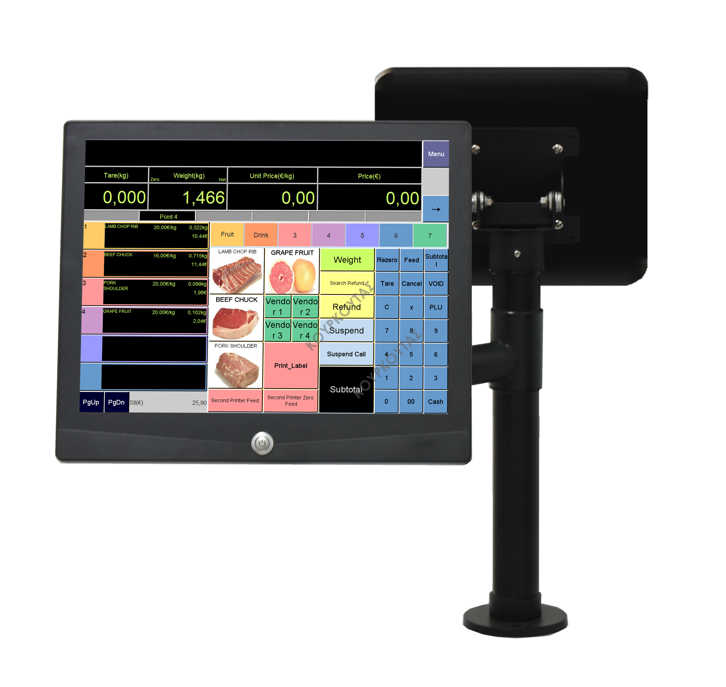 ΖΥΓΑΡΙΑ ΛΙΑΝΙΚΗΣ ΜΕ ΕΚΤΥΠΩΤΗ LINERLESS 15/30KG DIGI RM-5800M