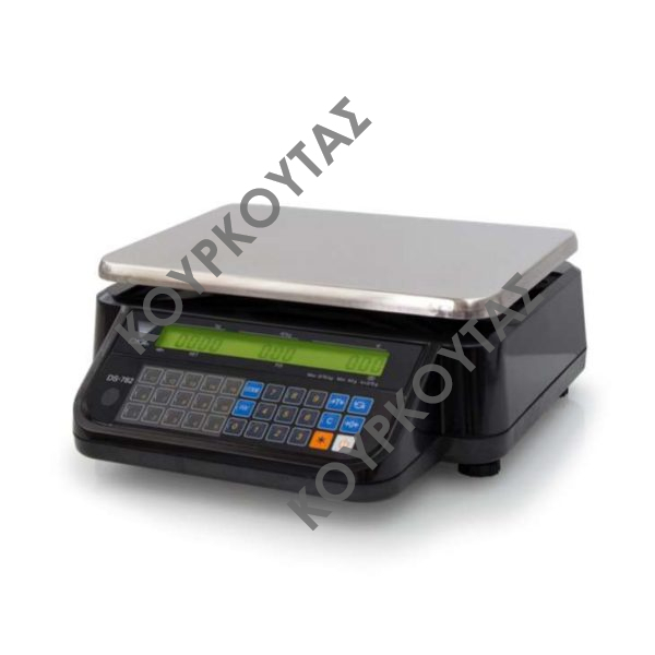 ΖΥΓΑΡΙΑ ΛΙΑΝΙΚΗΣ ΧΩΡΙΣ ΕΚΤΥΠΩΤΗ ΕΤΙΚΕΤΑΣ 6KG DIGI DS -782 BR