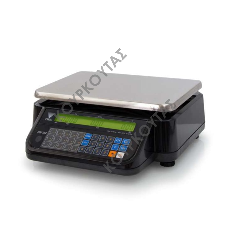 ΖΥΓΑΡΙΑ ΛΙΑΝΙΚΗΣ ΧΩΡΙΣ ΕΚΤΥΠΩΤΗ ΕΤΙΚΕΤΑΣ 6KG DIGI DS -782 BR