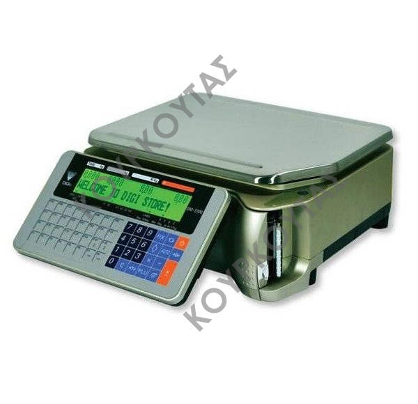 ΖΥΓΑΡΙΑ ΛΙΑΝΙΚΗΣ ΜΕ ΕΚΤΥΠΩΤΗ ΕΤΙΚΕΤΑΣ 15/30KG DIGI SM-5100 Β