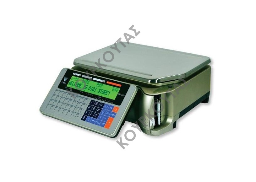 ΖΥΓΑΡΙΑ ΛΙΑΝΙΚΗΣ ΜΕ ΕΚΤΥΠΩΤΗ ΕΤΙΚΕΤΑΣ 15/30KG DIGI SM-5100 Β