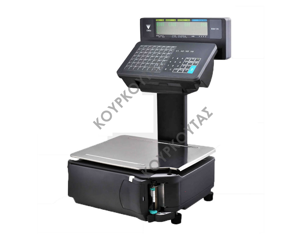 ΖΥΓΑΡΙΑ ΛΙΑΝΙΚΗΣ ME ΕΚΤΥΠΩΤΗ ΣΥΝΕΧΟΥΣ ΡΟΛΟΥ ΕΤΙΚΕΤΑΣ 15/30KG DIGI SM-120EV LL