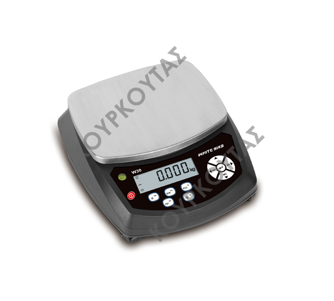 ΕΠΙΤΡΑΠΕΖΙΟΣ ΖΥΓΟΣ ΒΙΟΜΗΧΑΝΙΚΗΣ ΖΥΓΙΣΗΣ 15/30KG WHITEBIRD W30