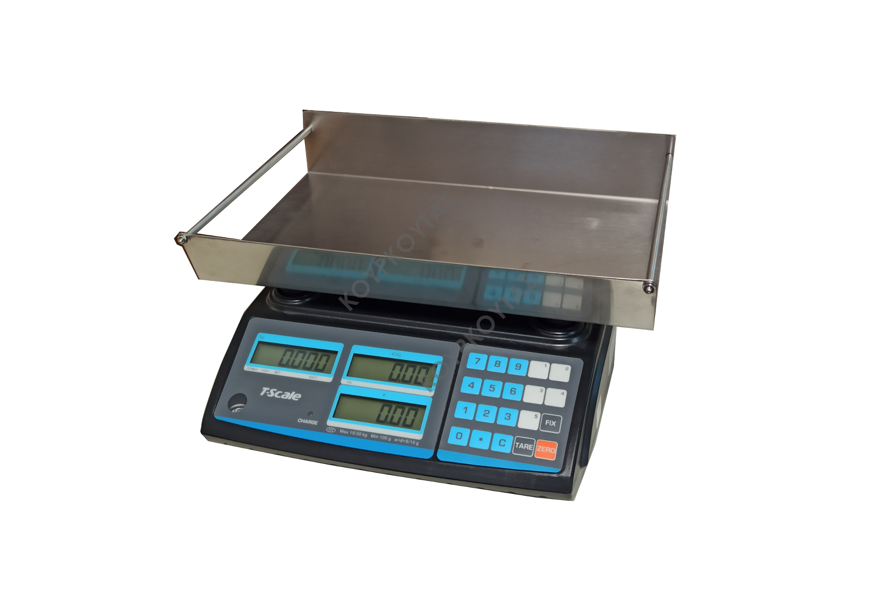 ΖΥΓΑΡΙΑ ΛΙΑΝΙΚΗΣ ΧΩΡΙΣ ΕΚΤΥΠΩΤΗ 15/30KG TSCALE ZTP