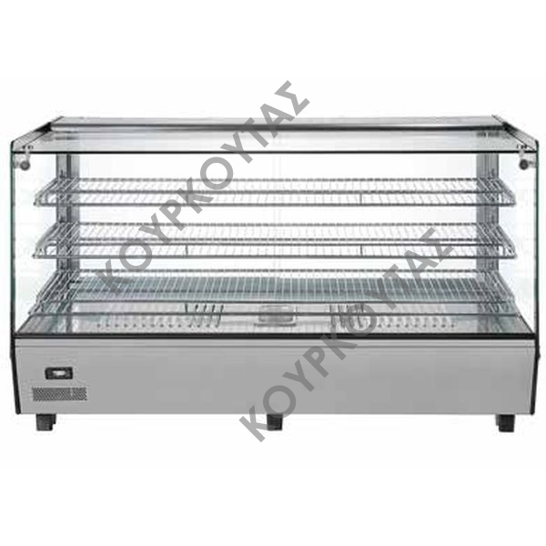 Βιτρίνα θερμαινόμενη επιτραπέζια ΣΕΙΡΑ GN ή HW KAR - Image 2