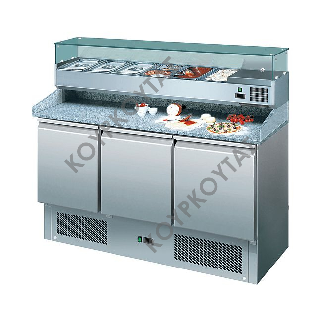 Ψυγείο πίτσας S903PZ+VRX1400/380 KAR