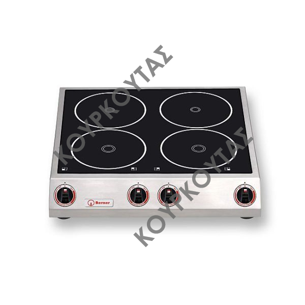 Επαγωγική εστία Berner BM4K7 Γερμανίας KAR