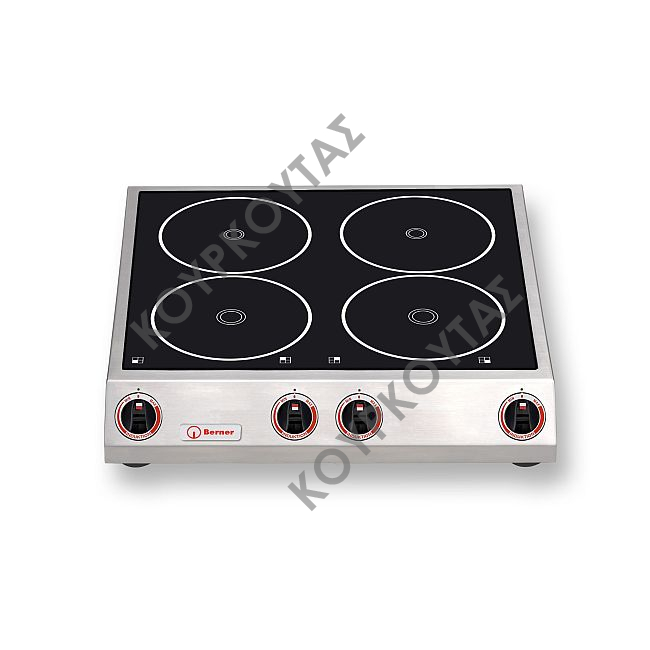 Επαγωγική εστία Berner BM4K7 Γερμανίας KAR