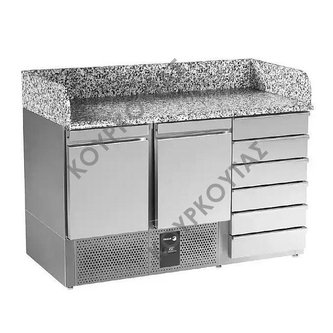 Ψυγεία σαλατών-πίτσας FAGOR Ισπανίας RPS-2G GR D6/3G GR KAR