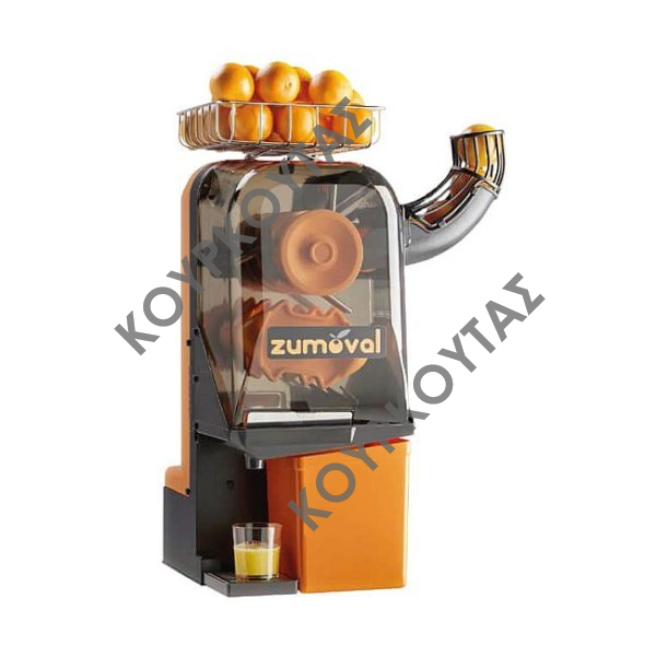Αυτόματη πρέσα πορτοκαλιών Zumoval Minimax με χειροκίνητη τροφοδοσία KOYT