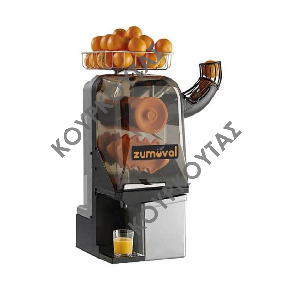 Αυτόματη πρέσα πορτοκαλιών Zumoval Minimax με χειροκίνητη τροφοδοσία KOYT