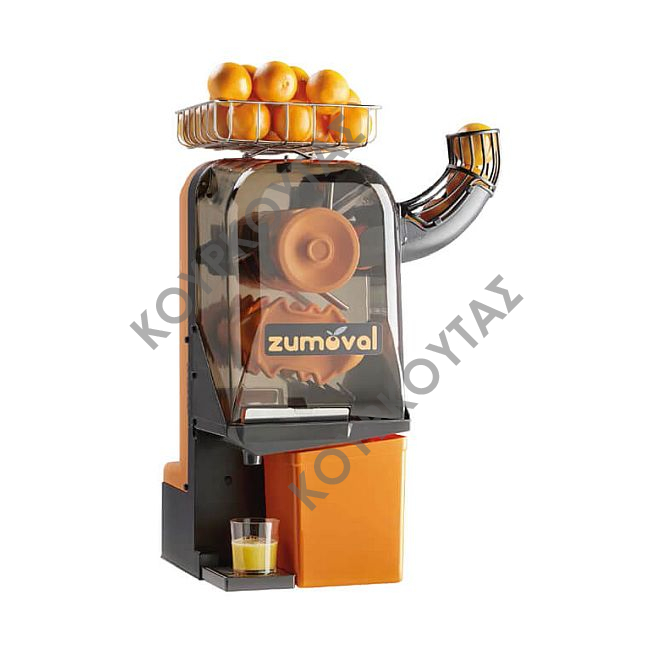 Αυτόματη πρέσα πορτοκαλιών Zumoval Minimax με χειροκίνητη τροφοδοσία KOYT