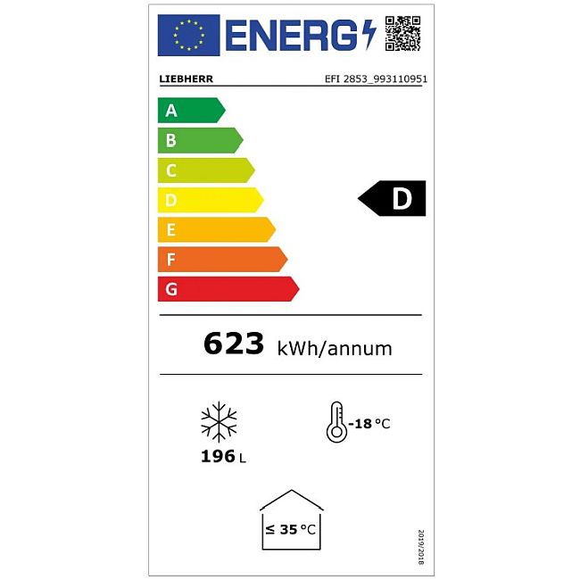 Καταψύκτης - μπαούλο EFI 2853 LIEBHERR παγωτών - Image 4