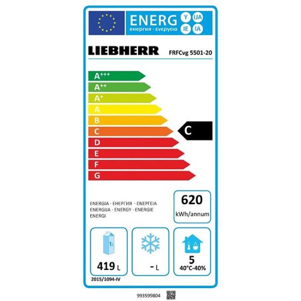 Ψυγείο συντήρησης FRFCvg 5501 Perfection LIEBHERR με ψύξη ανακυκλούμενου αέρα - Image 4