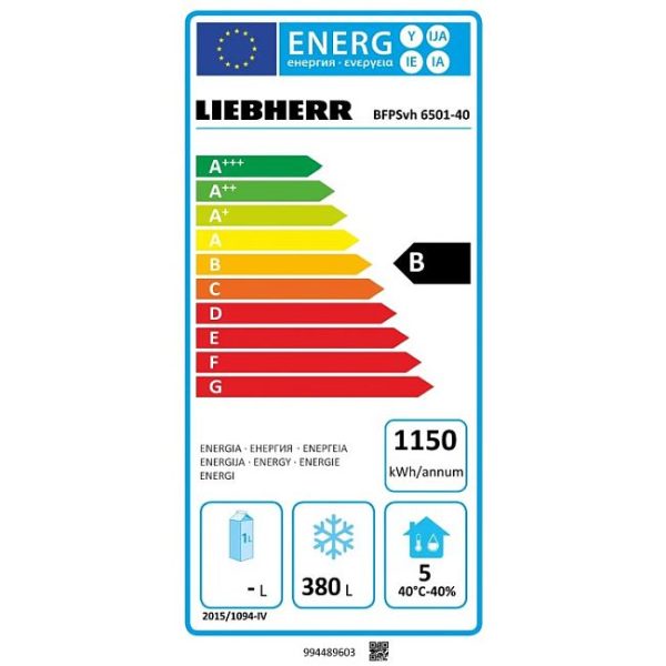 Θάλαμος κατάψυξης BFPSvh 6501 Perfection LIEBHERR με ψύξη ανακυκλούμενου αέρα - Image 4