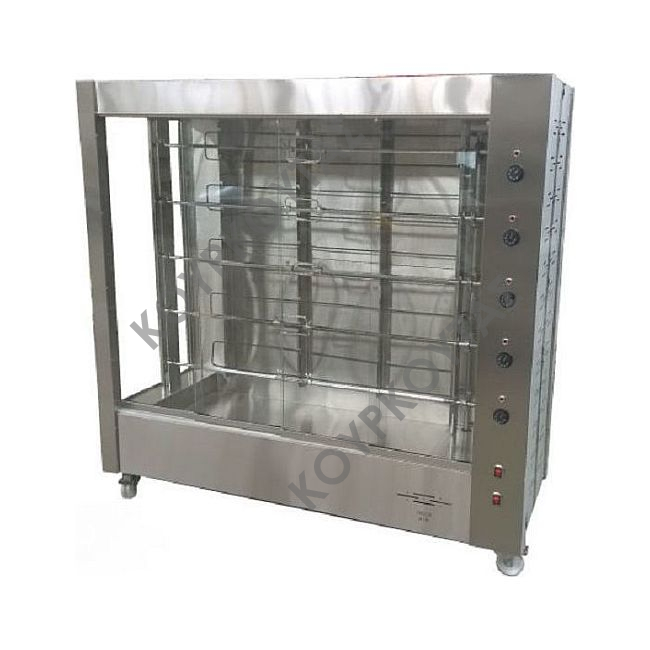 Επιδαπέδια αρνιέρα - ψησταριά ηλεκτρική με 5 σούβλες