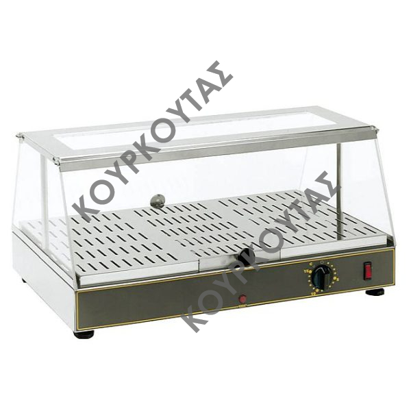 Βιτρίνα θερμαινόμενη ROLLER GRILL WD100