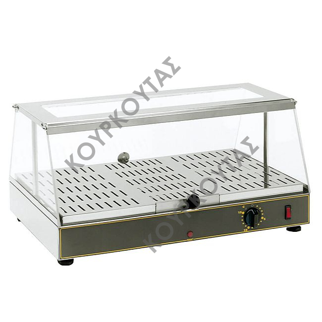 Βιτρίνα θερμαινόμενη ROLLER GRILL WD100