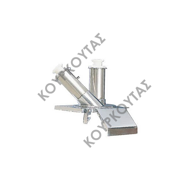 Στόμιο τροφοδοσίας ROBOT COUPE CL55 με 1 κάθετο + 1 πλάγιο σωλήνα